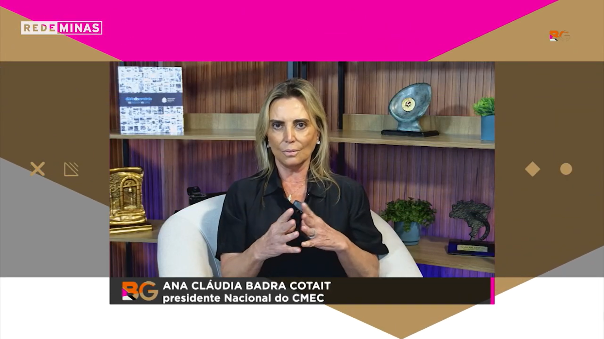 Ana Claudia Badra Cotait, em entrevista ao 