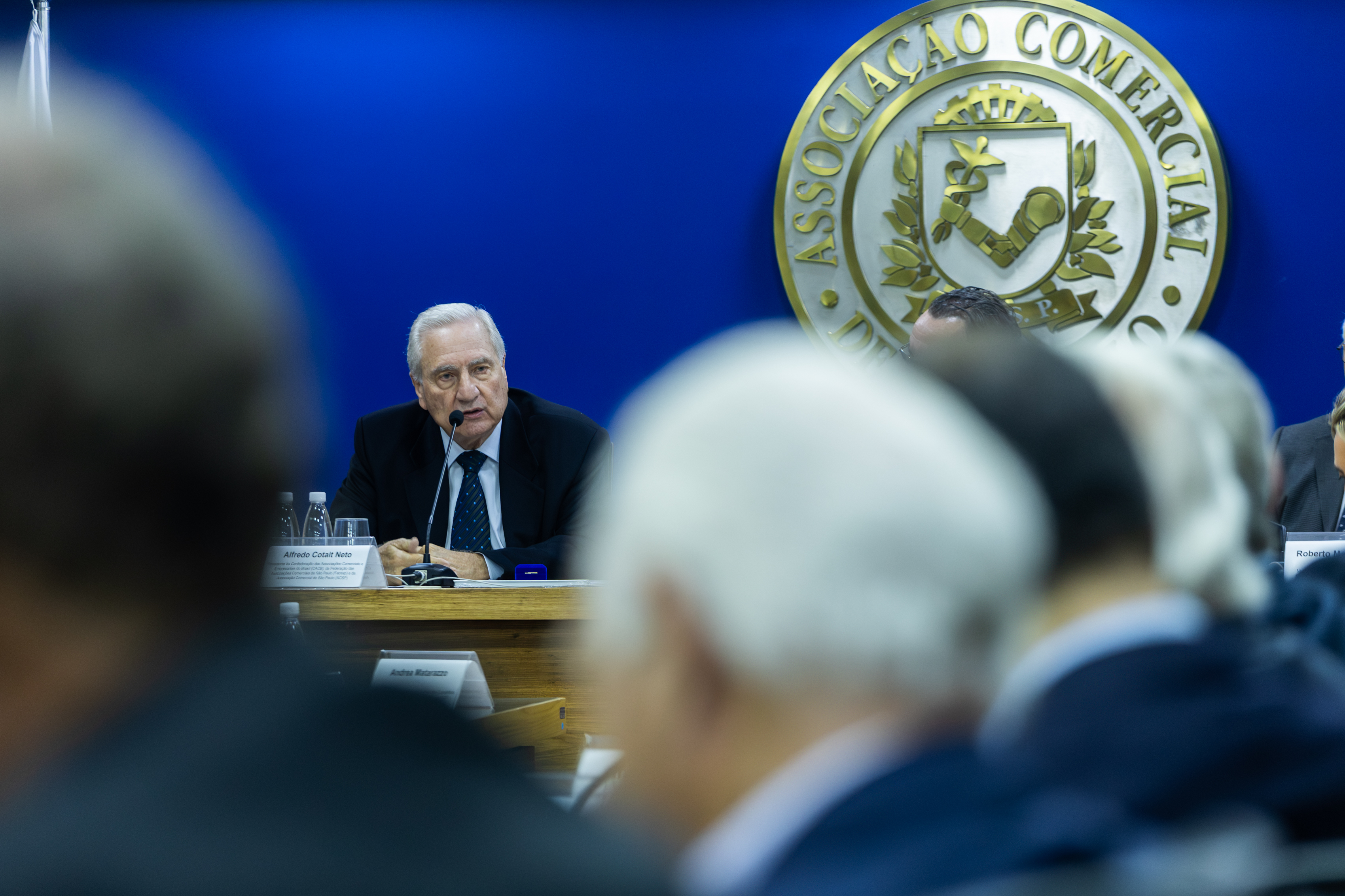 Presidente da ACSP, Alfredo Cotait Neto