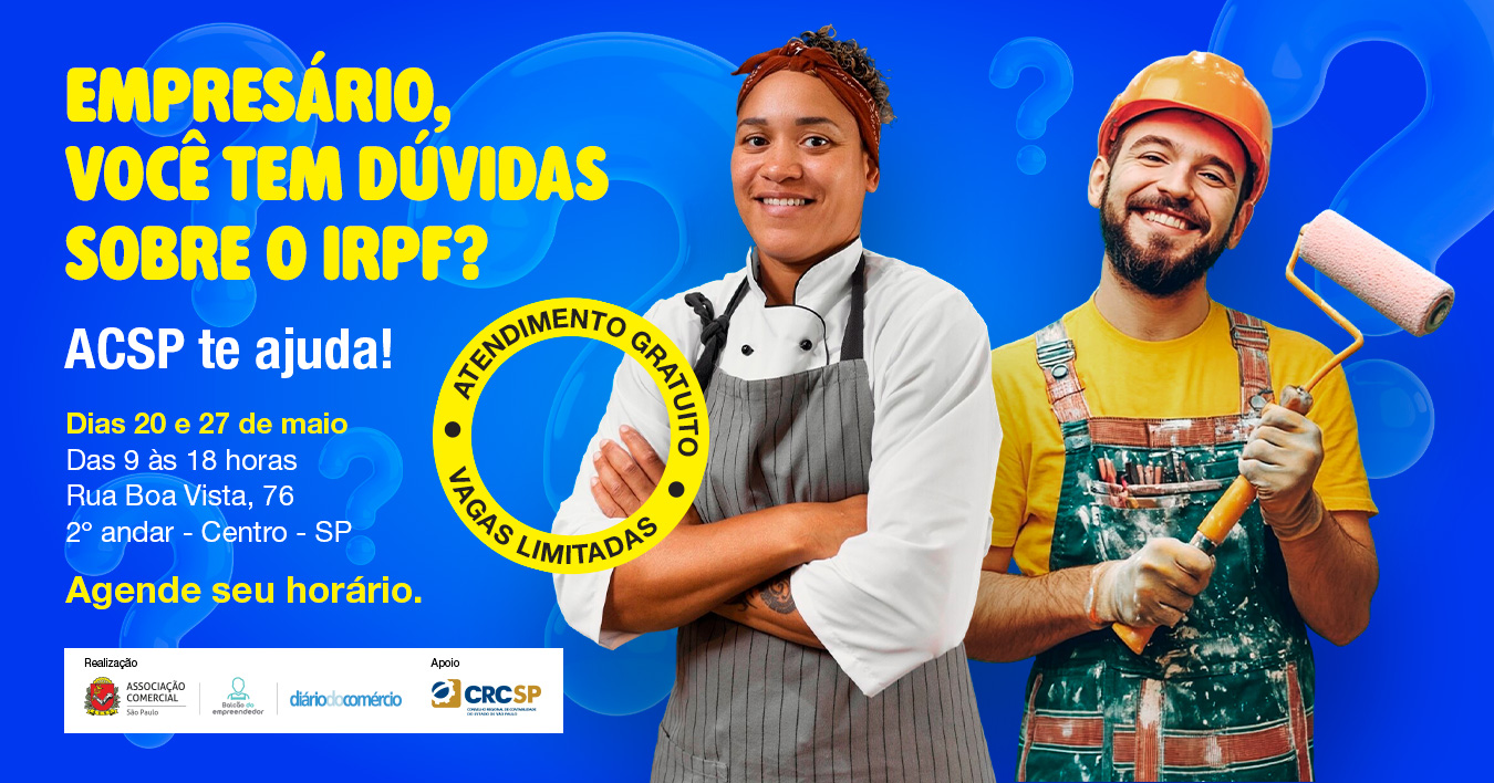Plantão Tira-Dúvidas IR do Empresário - ACSP